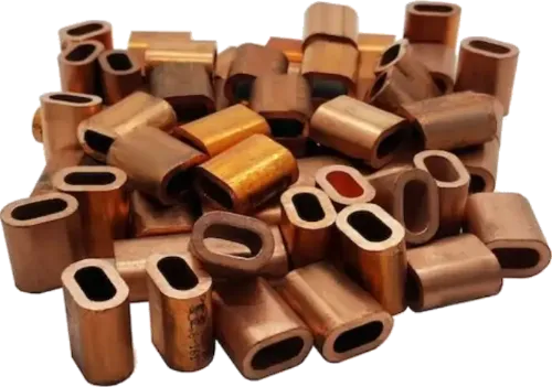 Picture of Copper Ferrules. Pack of 100.