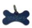 Plastic bone dog tags 