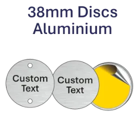Picture of 38mm dia. Aluminum Discs
