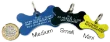 Picture of Bone Plastic Dog Tags