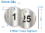 Picture of 50mm  Stainless Steel Valve Tags