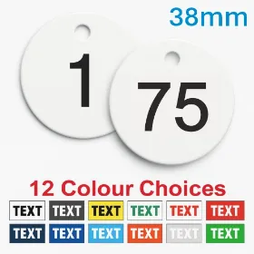 Picture of 1-75 Traffolite, plastic valve tags 38mm