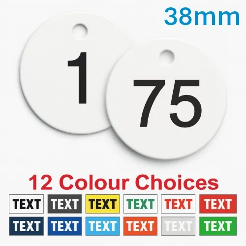 Picture of 1-75 Traffolite, plastic valve tags 38mm